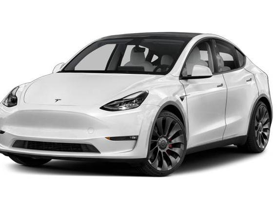 TESLA MODEL Y 2021 5YJYGDEE7MF255505 image
